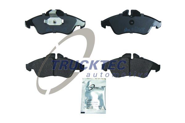 TRUCKTEC AUTOMOTIVE Комплект тормозных колодок, дисковый тормоз 02.35.082
